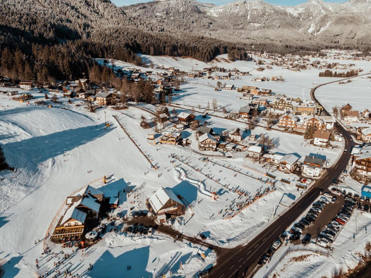 Bergkristall Villa Gosau Bagian luar foto