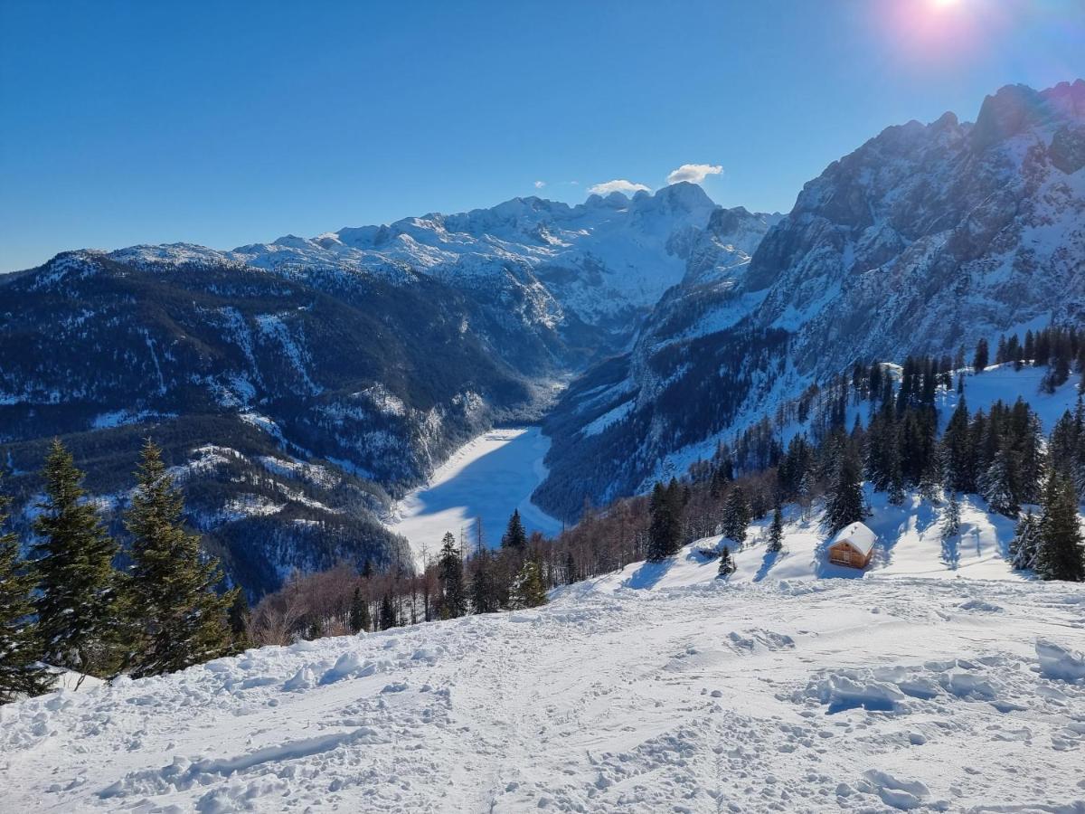Bergkristall Gosau Bagian luar foto